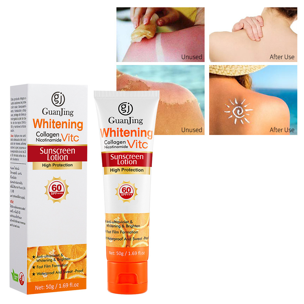 Corector iluminator GUANJINGvc Cremă izolatoare Cosmetice cu protecție solară_voghion.com