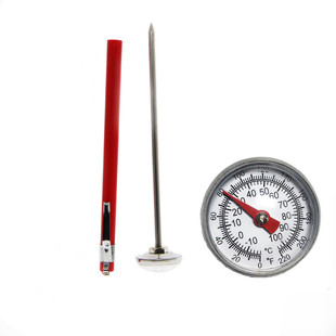 Food Coffee Milk Thermometer Probe Type Kitchen Milk Coffee Stainless Steel Food Baking Thermometer