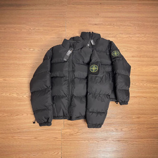 Cross-Border Supply Std Shijia Medal Magic Sticker Functional High Street Cotton Clothes Winter Stand Collar Couple Cotton Jackets