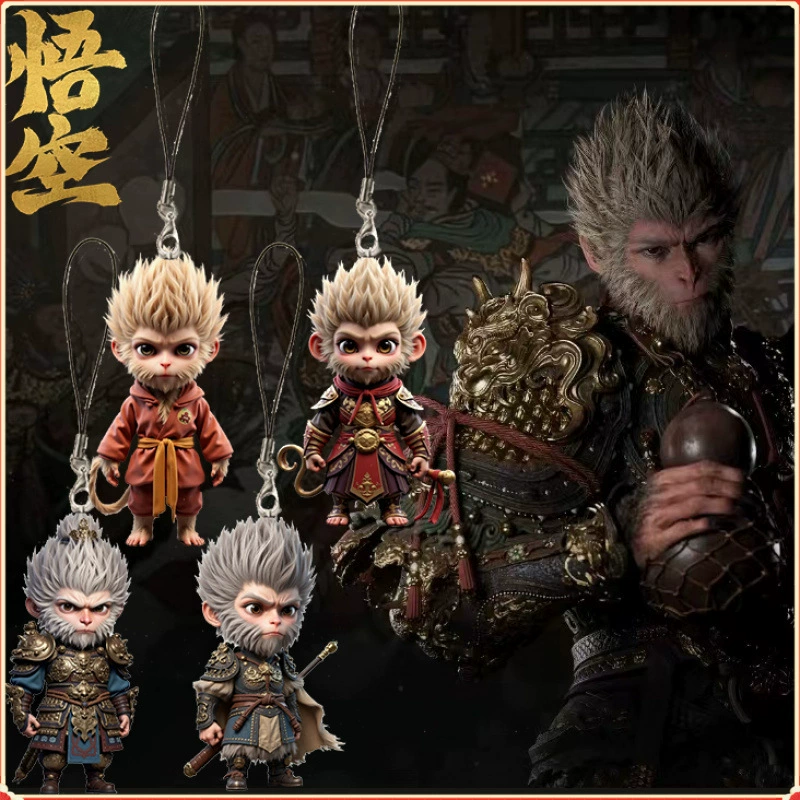 Горячая продажа черного мифа Гоку новый периметр акриловый мобильный телефон шнур для украшения цепи мобильного телефона значок высокого значения