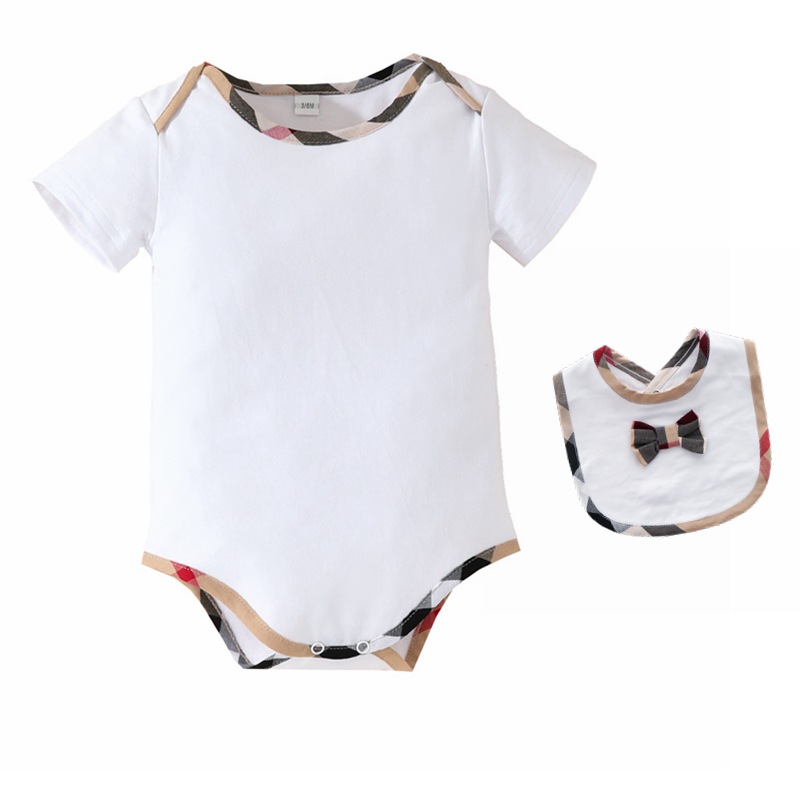 Baby jumpsuit thin women's baby triangle bag fart summer crawling clothing men's newborn hoodie two-piece set_voghion.com