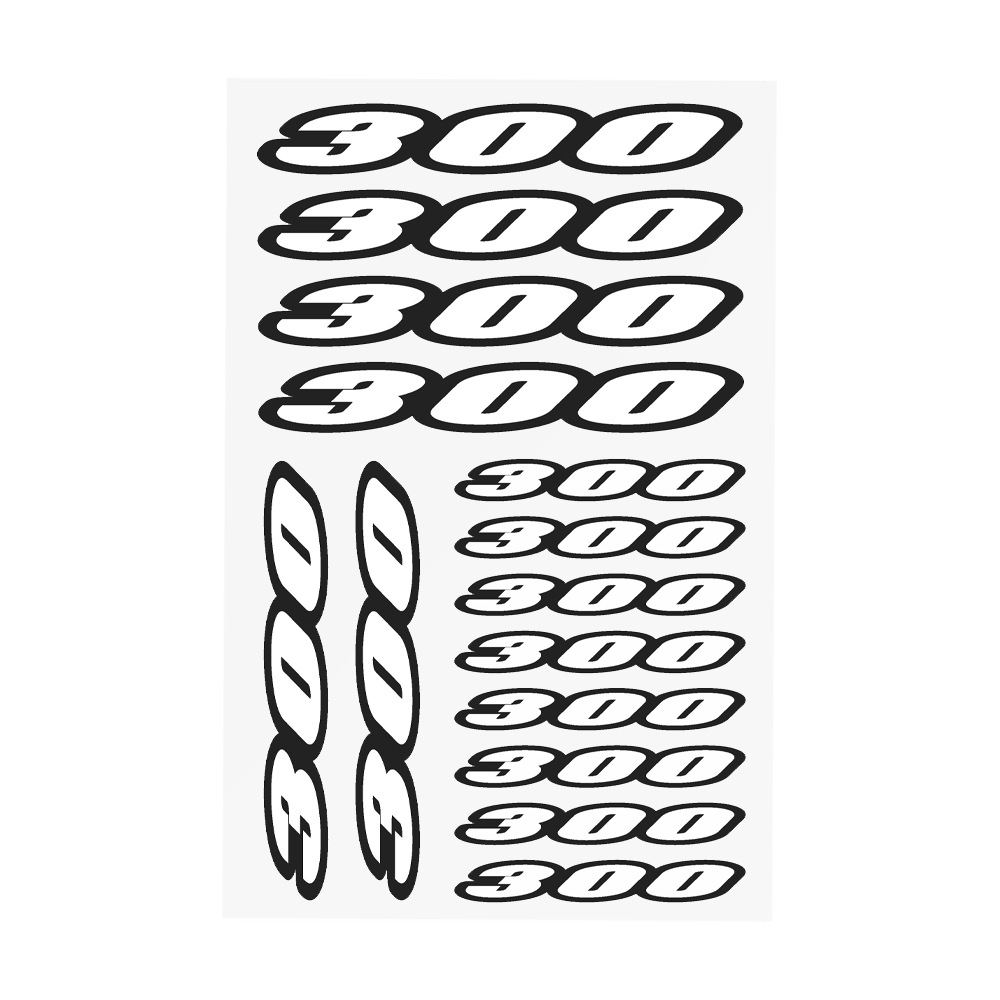 Pegatinas universales para motocicletas CM300, Versys-X, Xmax, CBR 300 R, EXC, DS
