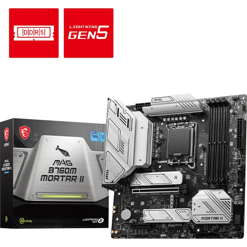 Подходит для Intel MSI MAG B760M Mortar II DDR5 Mortar компьютерная материнская плата