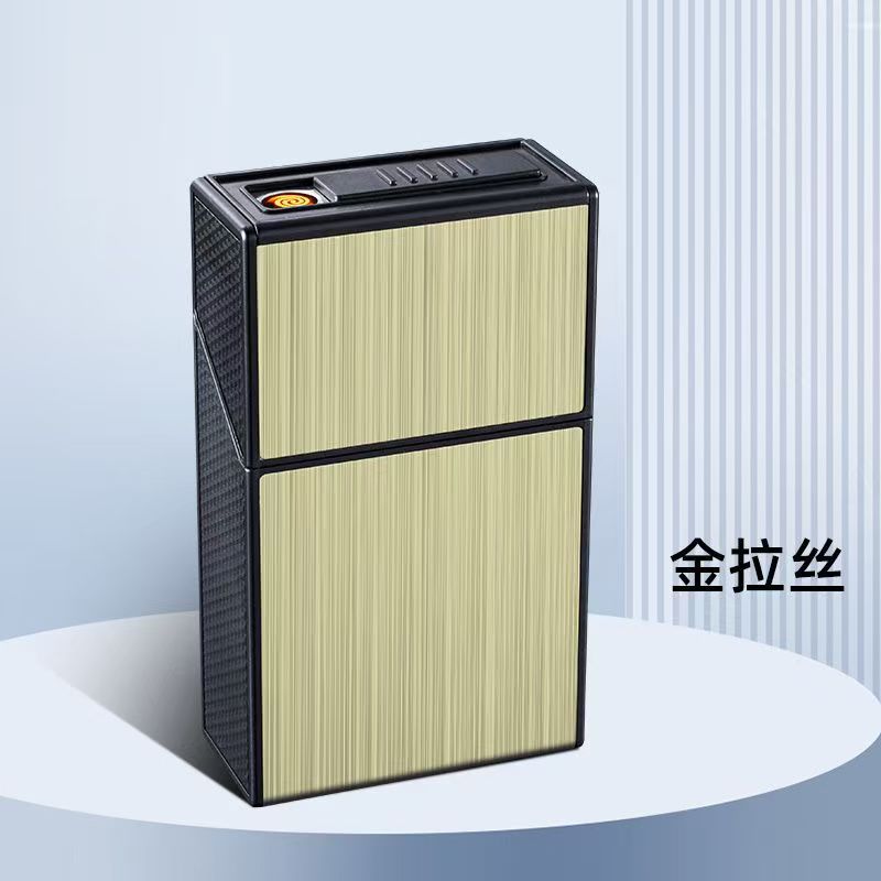 골드 브러시드 [시가 라이터 포함]