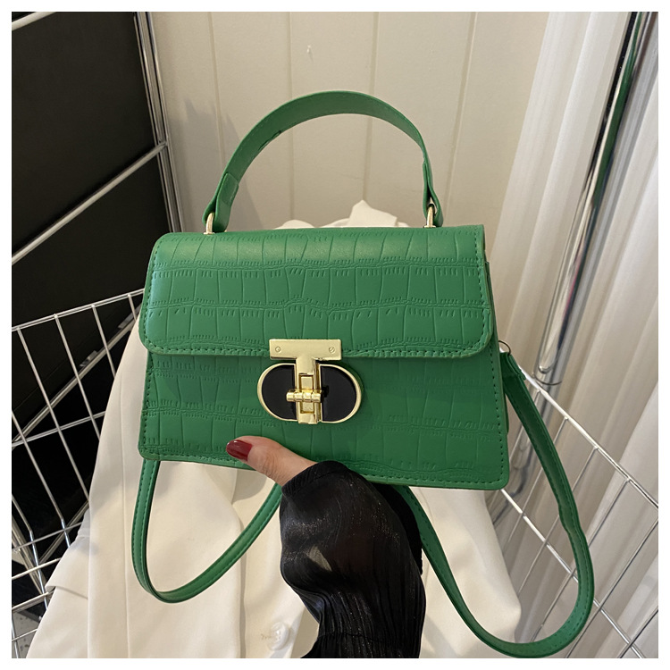 Bolso de moda coreano 2023 verano nuevo bolso de mujer personalidad cocodrilo bolso de hombro simple retro bolso de mochila