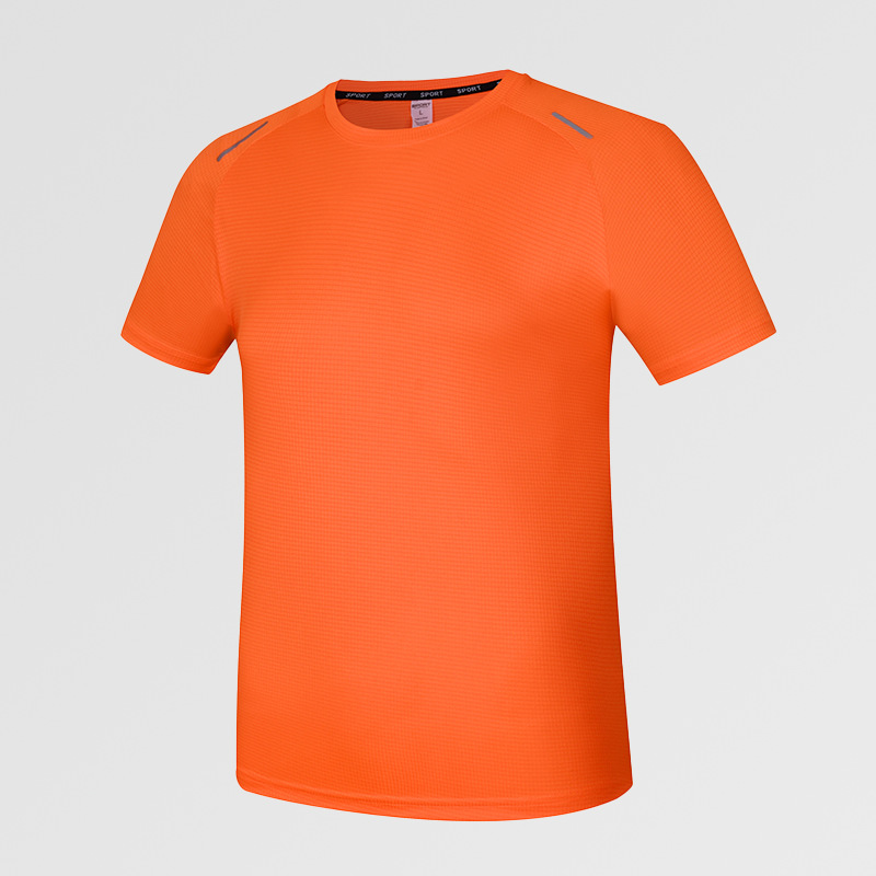 Camiseta de manga corta con cuello redondo para hombre, transpirable, de secado rápido y fresca, con estampados de imágenes y texto, venta al por mayor de fabricantes, ideal para verano y transfronteriza en Amazon.