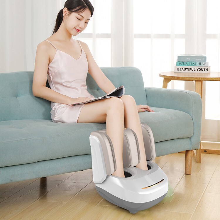 フットマッサージャー、美脚マシン、ふくらはぎ、足裏、足裏、家庭用マッサージャー、全自動|undefined
