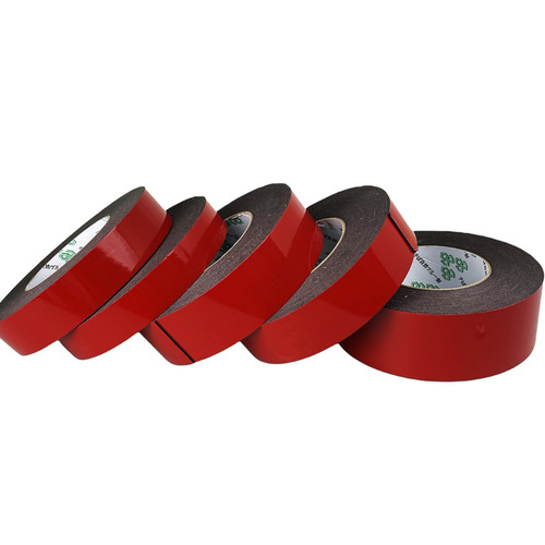 PE Foam Double-Sided Tape, White High-Adhesive Sponge Tape, Billboard and Window PE Double-Sided Tape, LED Strip Fixing Tape