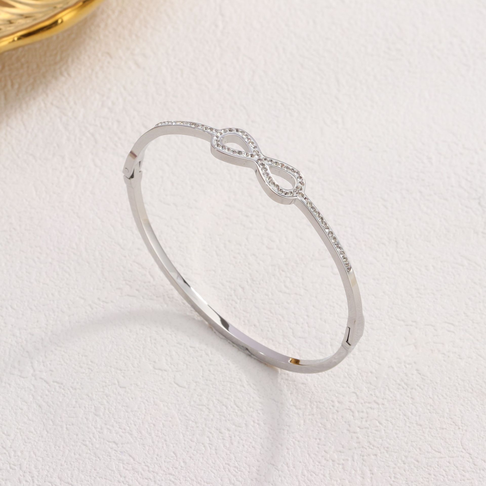 36 8 팔찌 스틸 컬러