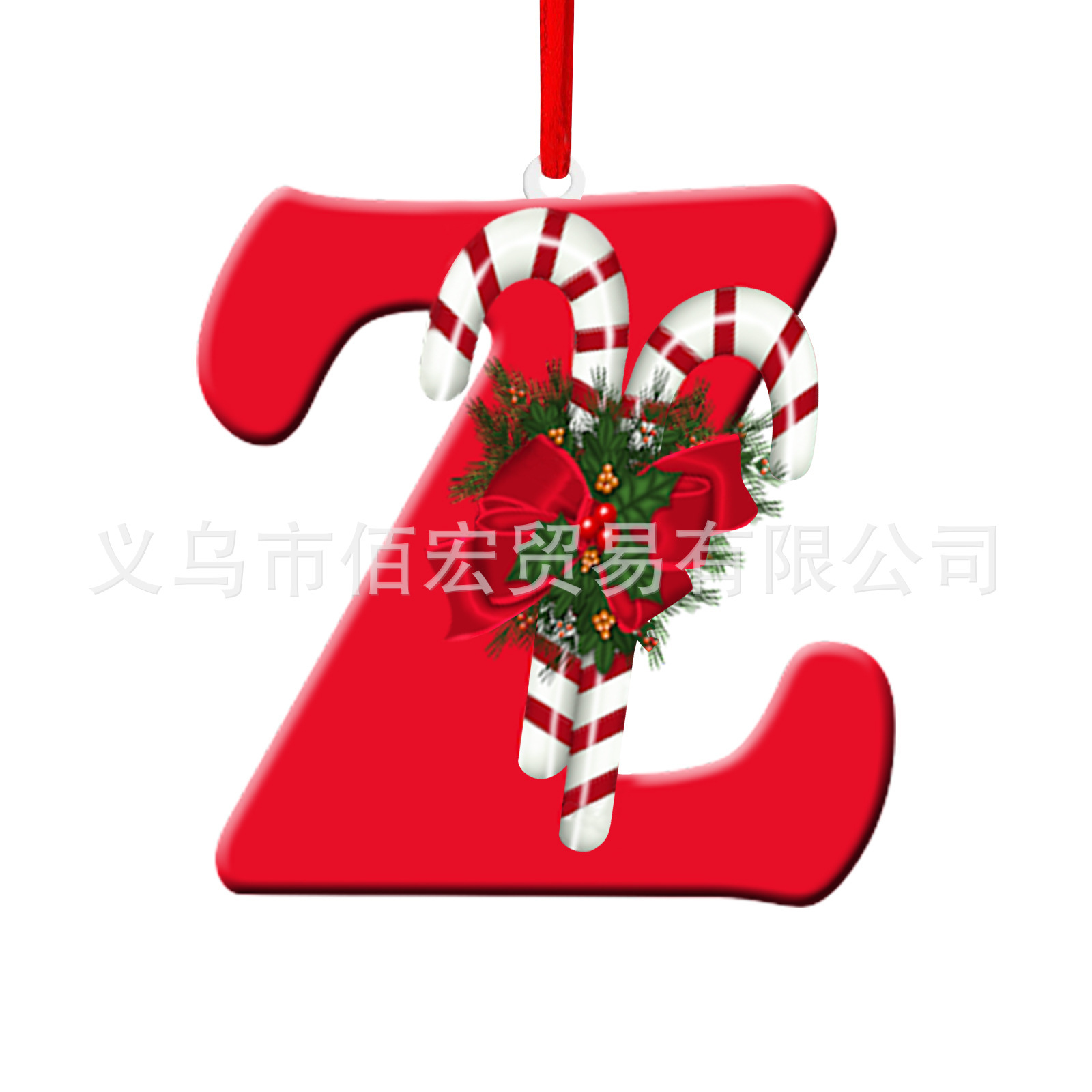 Nuevo alfabeto inglés creativo transfronterizo acrílico plano árbol de Navidad decorativo regalo de decoración de fiesta image 31