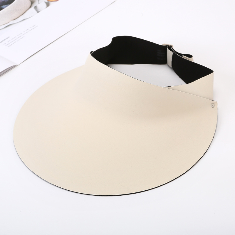 Nuevo sombrero para el sol anti-ultravioleta para hombres y mujeres deportes de verano y otoño sombrero de copa vacío sombrero de concha sin costuras protección solar cara al aire libre