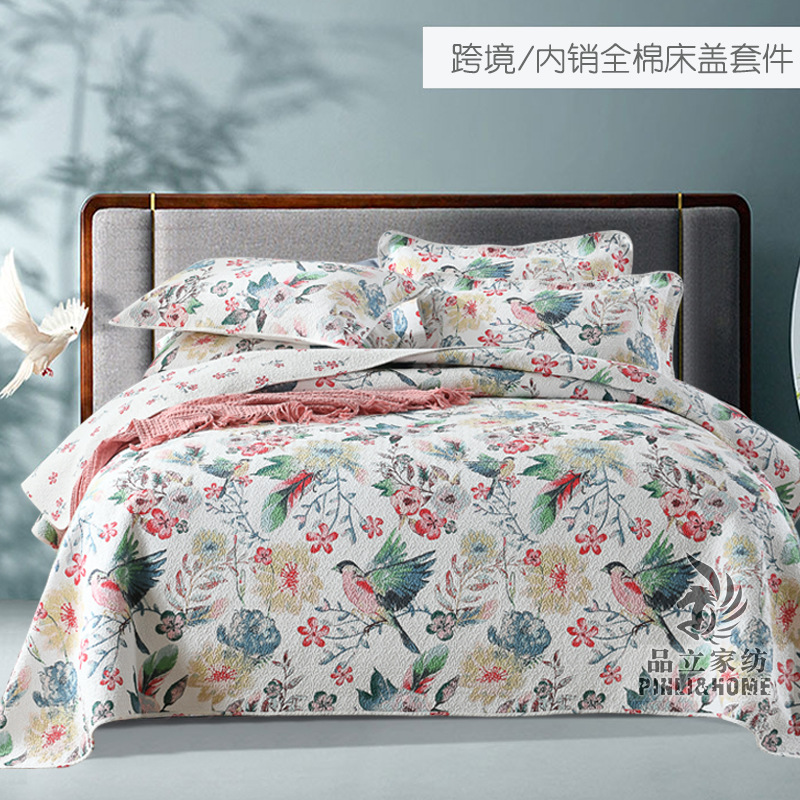 봄 참새 댄스 빽빽한 퀼팅