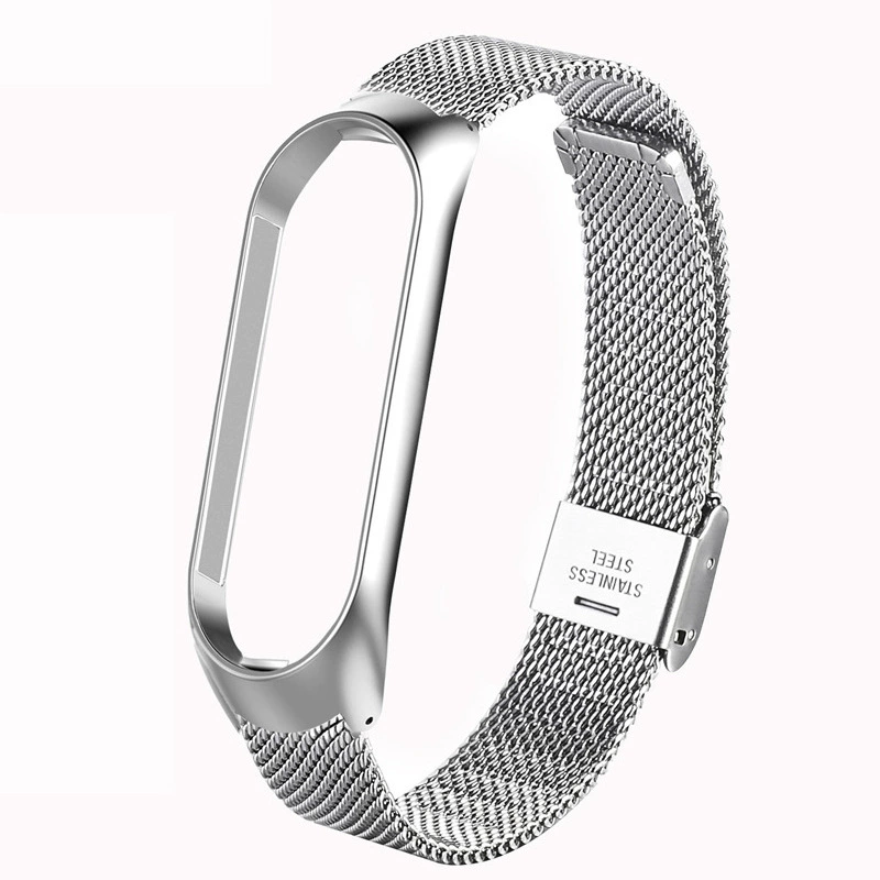 Подходит для браслета Xiaomi поколения 8/7/5/6, миланский двойной ремешок, гарантия, цельная нержавеющая сталь, металлический ремешок в наличии