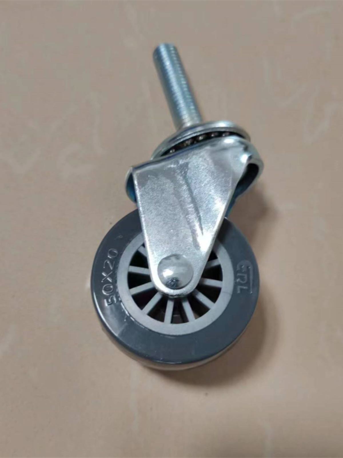 驾驶手推洗地机脚轮吸水扒支撑轮直径50厚度20洗地机配件