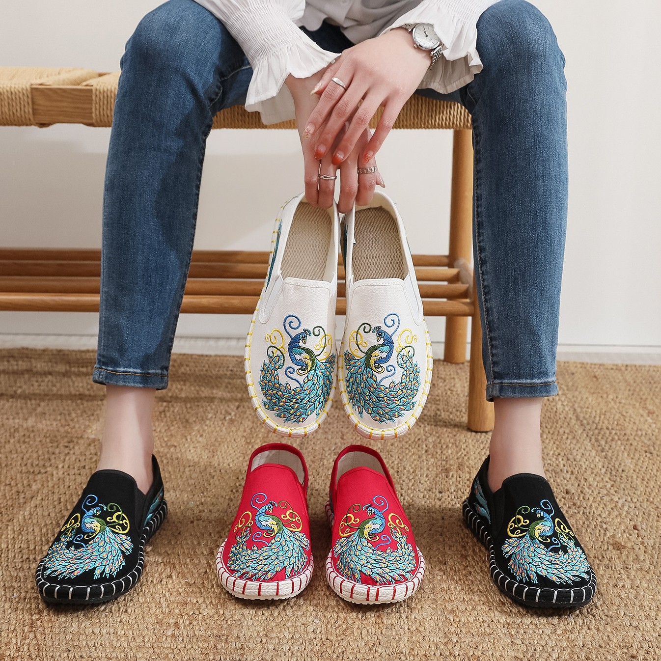 Genuine espadrilles