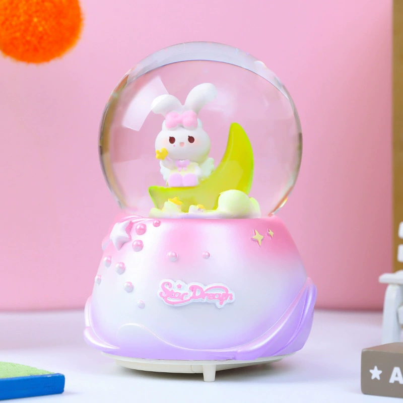 Starry sky, music box, rotating night light, new collection