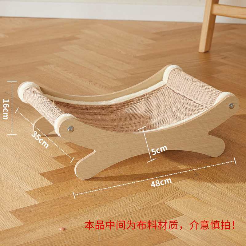 Sofá para gatos, tablero para raspar para gatos, nido para gatos, todo en uno, nido para raspar para gatos resistente al desgaste, tablero de garra de gato, afilador de garras de gran tamaño, juguete para gatos