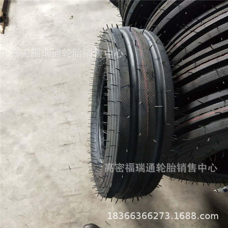 拖拉机双沟导向轮胎4.00 4.50 5.00 5.50-16 14 12耐磨农用车轮胎