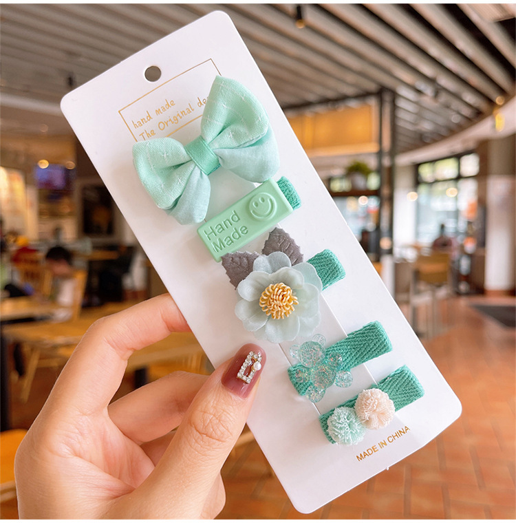 Holiday, Daily Occasion Cute Lady Girl'S Cartoon Bow Knot Plastic Hair Clip