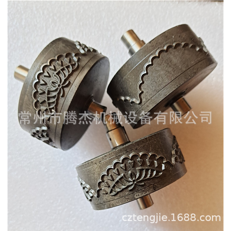 Máquina de coser inalámbrica, molde moleteado para ropa, rueda en relieve, equipo de máquina de encaje ultrasónico, herramienta especial de molde de acero