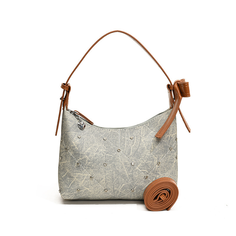 Diseño de color chocante empalme brazo bolso de mujer verano nuevo estilo de viaje diario versátil portátil de hombro mochila