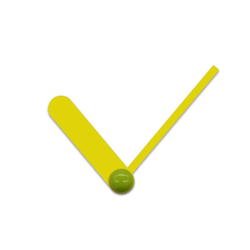 Accessoires d’horloge en quartz : aiguille dans le sens des aiguilles d’une montre, aiguille des secondes créative, aiguille semi-ballon, tête en cuivre, style DIY, pointeur personnel pour horloge