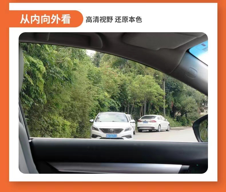 Source manufacturer car 5G nano ceramic film high heat insulation privacy sunscreen front and rear side window glass stickers