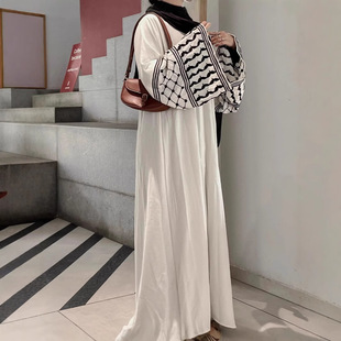 Middle Eastern Arabian Robe Abaya Export Women's Embroidered Cardigan Women's New Fashion