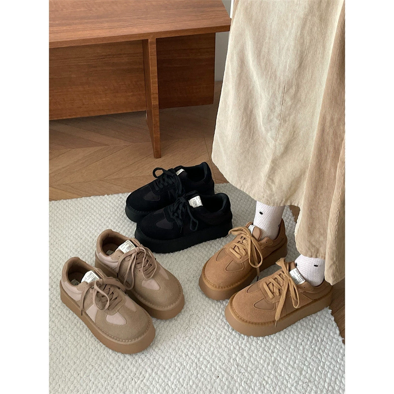 Взрывная Millard ретро A-Gump 2024 Daddy Shoes Женская дикая толстая подошва увеличила спортивную повседневную обувь для кексов