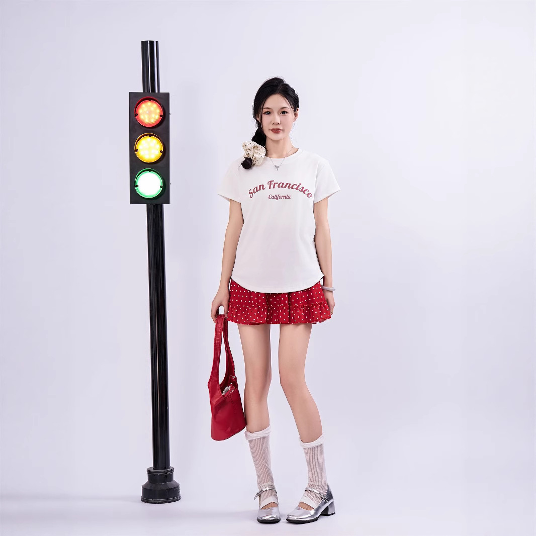 Xintianren Maternity Tops Summer Thin Outerwear Pregnancy Short-Sleeved Loose T-Shirts Slimming Easiest for Match Casual Tops