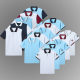 Summer School Uniform Customized Primary and Secondary School Students' Short-sleeved Class Clothes Junior Senior high school Students Graduation Photo Polo Shirt Work Clothes