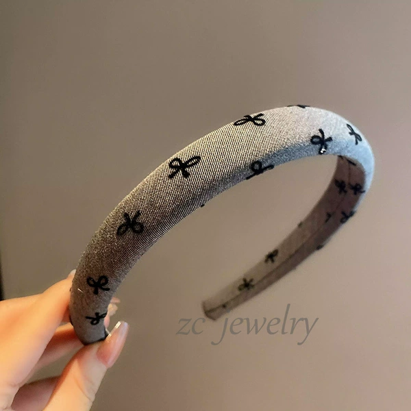 Серый (бантик, 2 см)