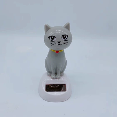 New Solar Swing Doll Car ornaments - 7710-grey