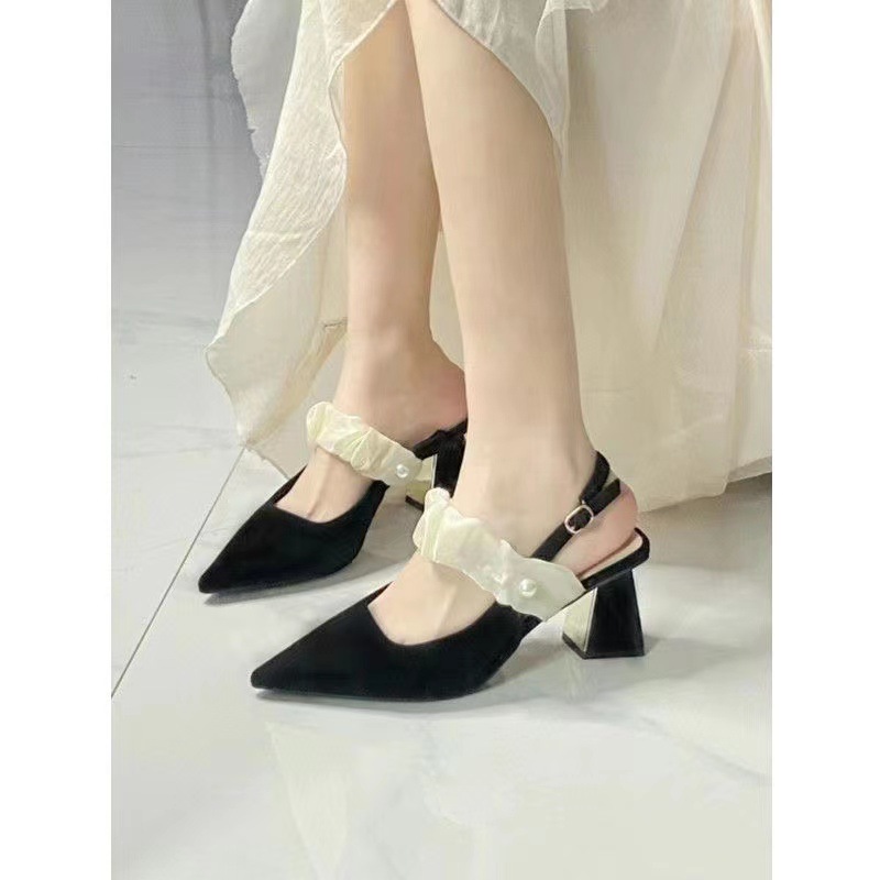 Elegante dames slingback pumps met hak voor de zomer_voghion.com
