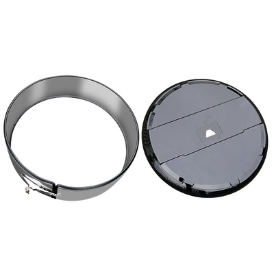 8AT Stainless Steel Spare Tire — Spare wheel cover