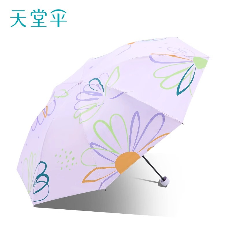 天堂伞太阳伞一帘花梦防晒防紫外线遮阳伞晴雨学生两用雨伞批发|undefined