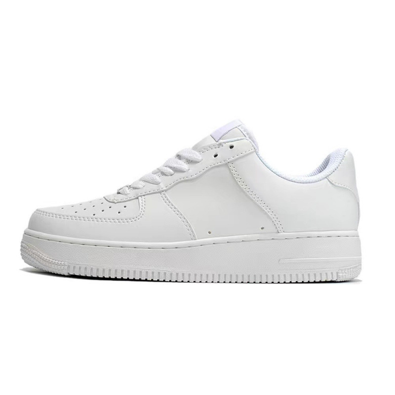 エアフォースワン AF1 ピュアホワイト ロートップ クラシック ウィートカラー 耐久性 オフィススニーカー カジュアル ホワイトシューズ 紳士靴 婦人靴 aj1|undefined