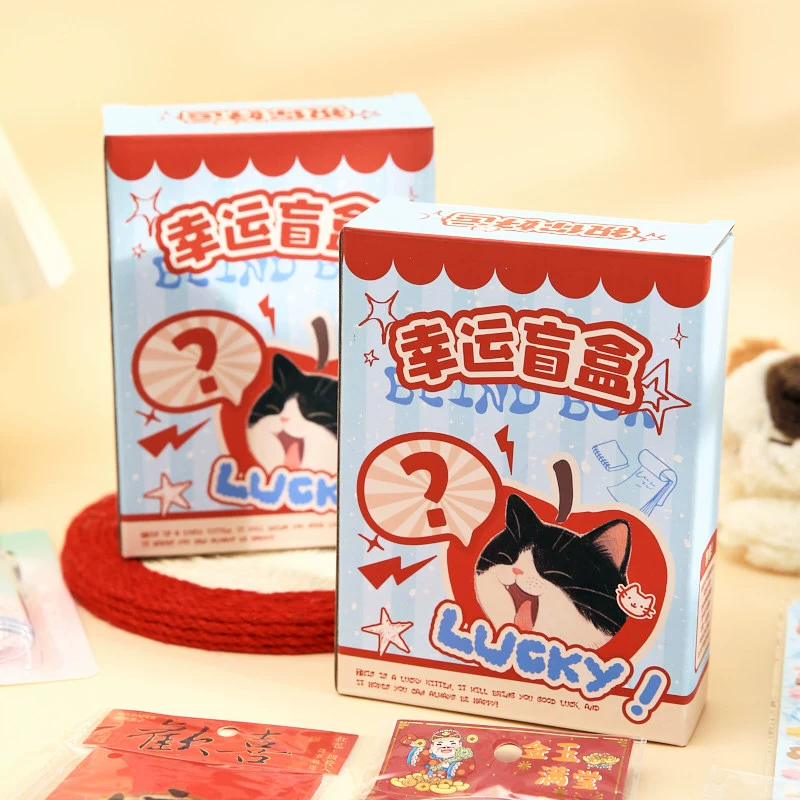 Stationery Set in Gift Box, premium quality, blind-box random assortment (small blind box)