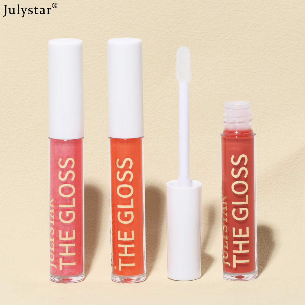Cross-border makeup long-lasting moisturizing transparent nourishing lip gloss, European and American water light mirror brightening lip gloss and lip oil wholesale for export undefined