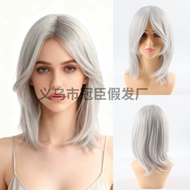 假发长卷发;长直发假发;假发短直发