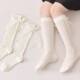 Girls' Stockings Summer Thin Bow Mesh Children's Socks Lolita Princess Mid-tube Baby Lace
