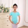 Children's summer dancing gym suit, clothing, with short sleeve