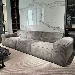 Compressible Sofa Compression Sofa Combination Sponge Frameless Small Apartment Three-Person Straight Row Tofu Block