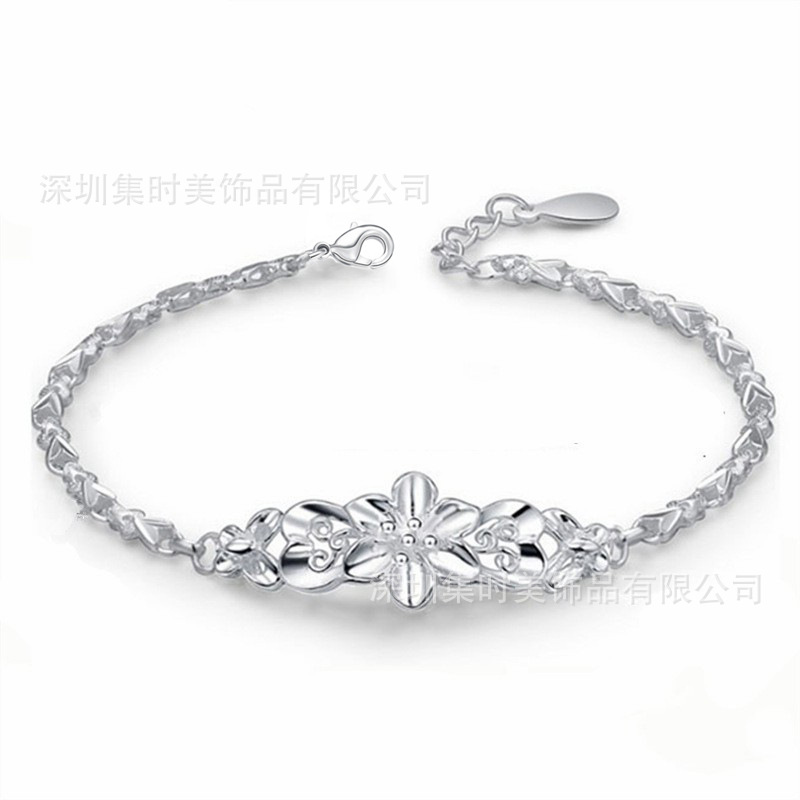 West Lake Korean Version Butterfly Love White Bracelet for Women Simple Fashion Jewelry Bauhinia Bracelet Wholesale Simple