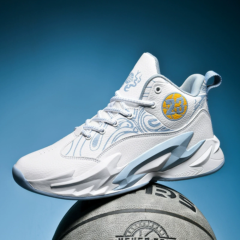 Аутентичные новые баскетбольные кроссовки, летние дышащие амортизирующие износостойкие кроссовки для взрослых студентов, практичная профессиональная сверхлегкая спортивная обувь