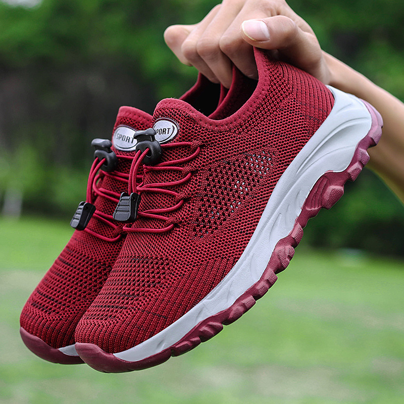 Comfortable Walking Shoes For Men Breathable Mesh Summer Trainers_voghion.com