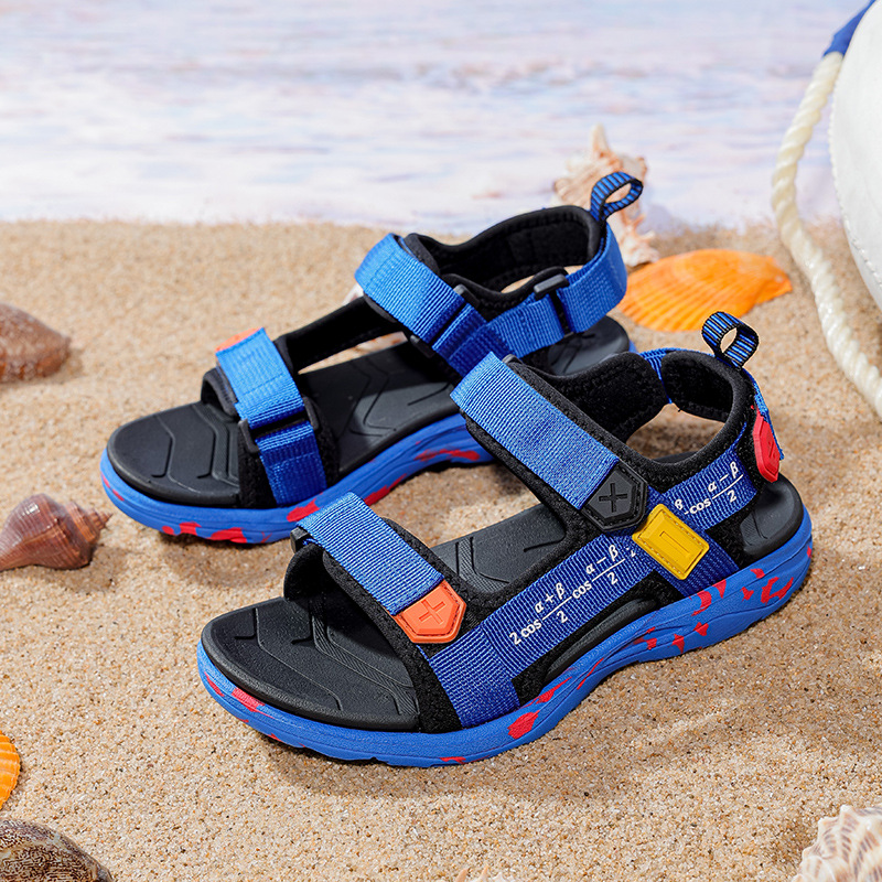 Sandalias de Playa de Suela Suave para Niños de Tela para Playa