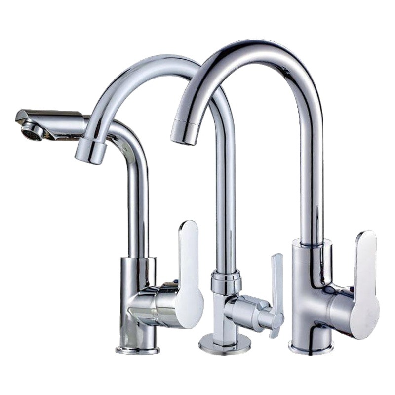 Caliente y fría cocina grifo de cobre hogar 304 de acero inoxidable tirón giratorio universal a prueba de salpicaduras solo frío vegetal lavabo