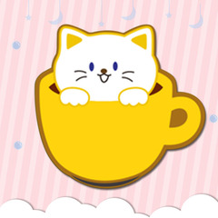 批發茶杯貓咪徽章呆萌寵物胸針亞克力動物胸章個性服裝包包配飾品