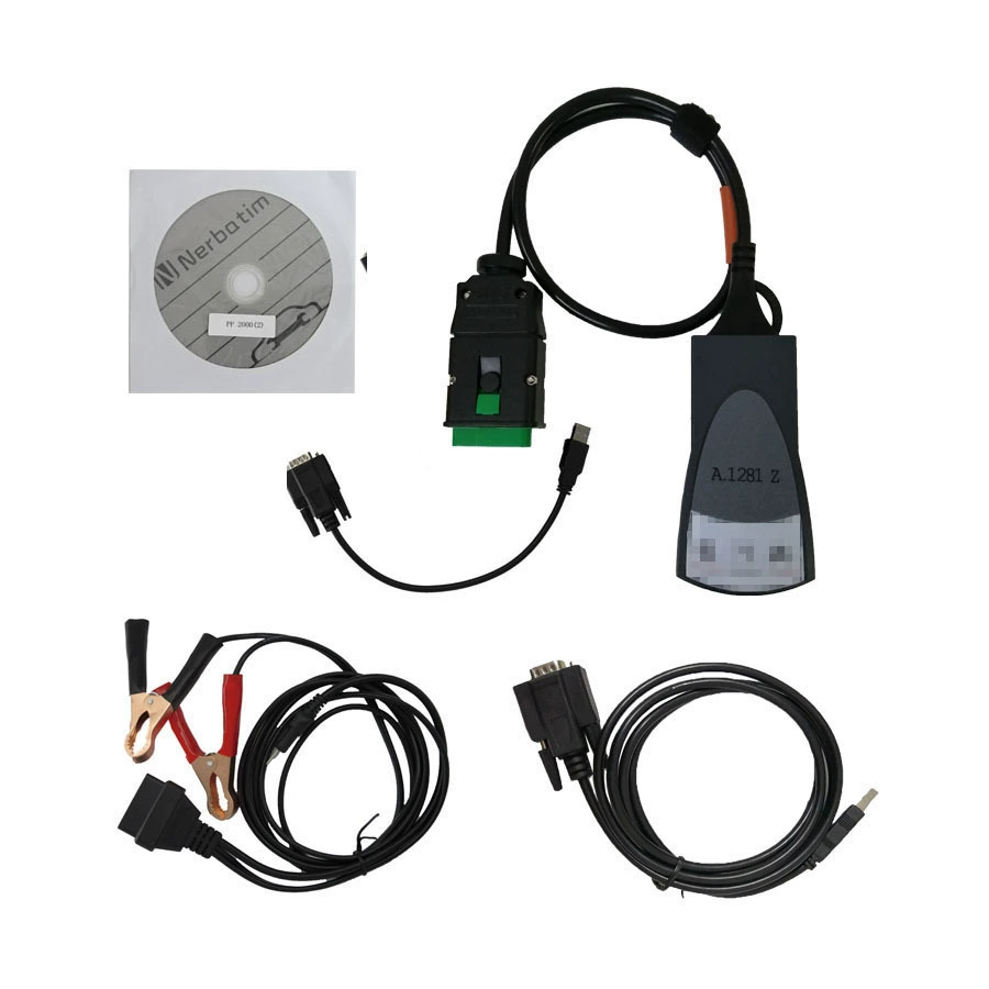 Диагностический инструмент PP2000 LEXIA3 для Peugeot Citroen DIAGBOX V9.85 с клипсой V9.20